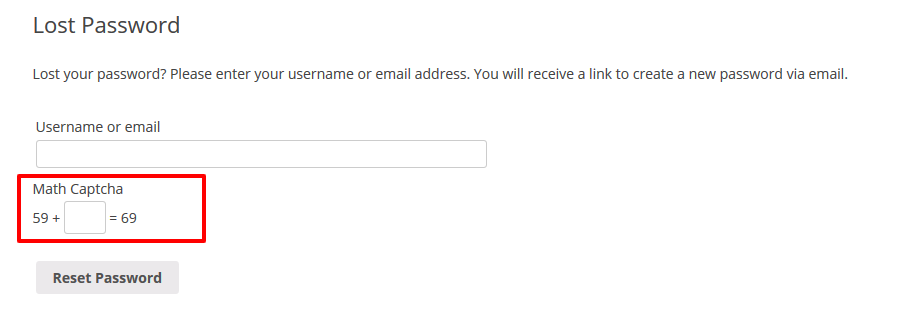 Math Captcha for WooCommerce - 4