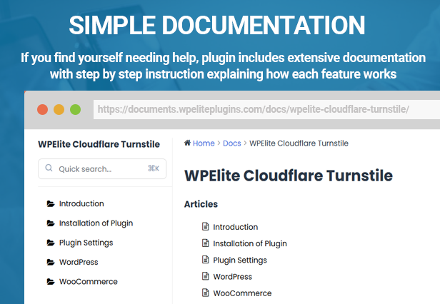 Cloudflare Turnstile for WooCommerce and WordPress - 1