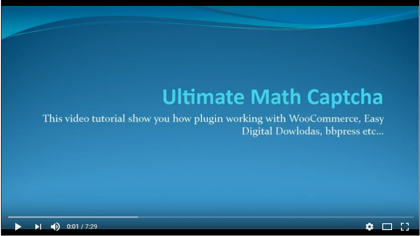 Math Captcha for WordPress - 5